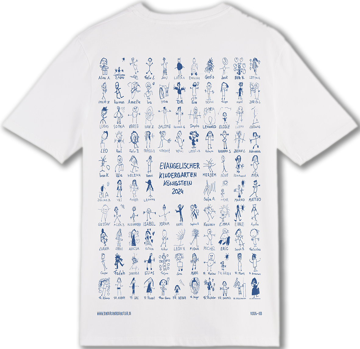 T-shirt-blanc-Kindergarten-2024
